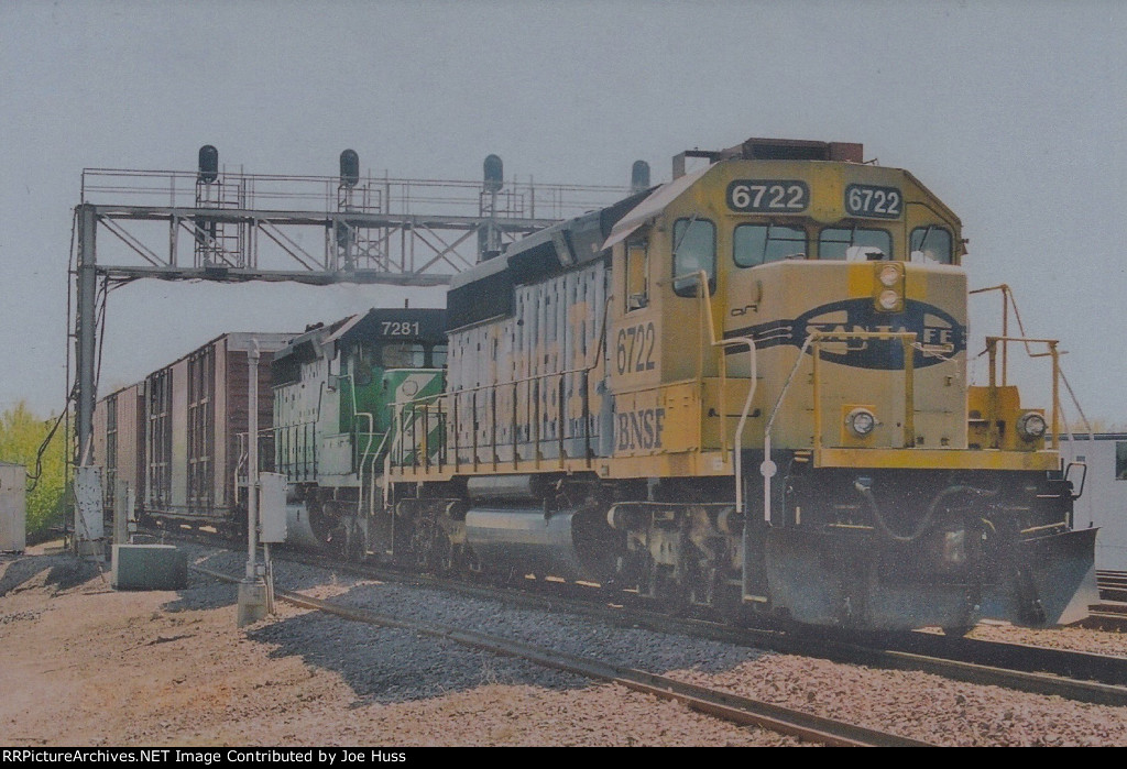 BNSF 6722 West